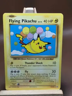 Pokemon HP Flying Pikachu Evolutions 110/108 Regular - Image 1