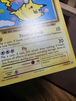 Pokemon HP Flying Pikachu Evolutions 110/108 Regular - Image 4