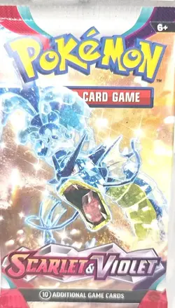 Pokemon TCG Sleeved Booster Pack Scarlet and Violet Base Set - Image 1