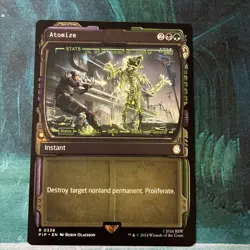Atomize (Showcase) - Near Mint MTG Universes Beyond: Fallout - Image 1