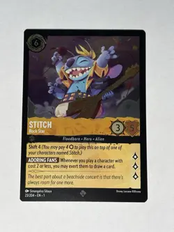 Stitch - Rock Star 23/204 The First Chapter Cold Foil - Image 1