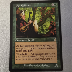 Wizards of the Coast MTG Nut Collector Odyssey Creature Rare English Green 2001 - Image 1