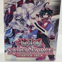 Yu-Gi-Oh! Saber Force Starter Deck 1st Edition English Edition New Sealed Konami - Image 2