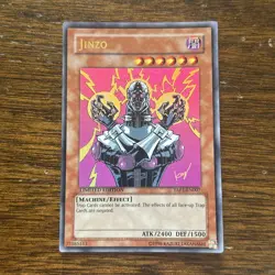 Yu-Gi-Oh! TCG Jinzo Anniversary Pack YAP1-EN007 Limited Edition Ultra Rare - Image 1