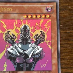 Yu-Gi-Oh! TCG Jinzo Anniversary Pack YAP1-EN007 Limited Edition Ultra Rare - Image 3