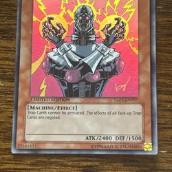Yu-Gi-Oh! TCG Jinzo Anniversary Pack YAP1-EN007 Limited Edition Ultra Rare - Image 4