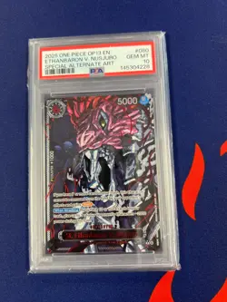 One Piece Carrying On His Will OP13 Five Elders Demon God Pack SEQUENTIAL PSA 10 - Image 2