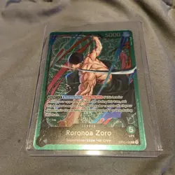 One piece TCG Roronoa Zoro - OP12-020 (Zoro Deck) OP12-020 Foil - Image 1
