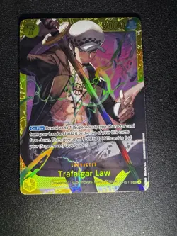 Trafalgar Law OP10-119 Secret Rare Royal Blood One Piece TCG - Image 1