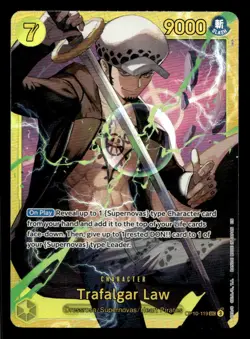 One Piece TCG Premium Booster -The Best- Vol. 2 #OP10-119 Trafalgar Law - Image 1