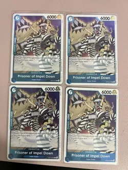 Prisoner of Impel Down OP16-042 The Time of Battle Foil One Piece PLAYSET - Image 1