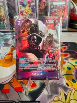 ONE PIECE Sakazuki (Alt Art) OP16-065 SR The Time of Battle ENGLISH NM - Image 1