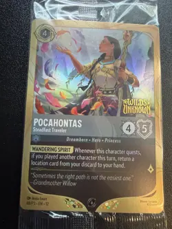 Disney Lorcana Promo Cards #48 Pocahontas - Image 1