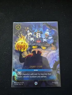 Disney Lorcana—Spooky Sight #237/204 Whispers in the Well—Enchanted Foil - Image 1