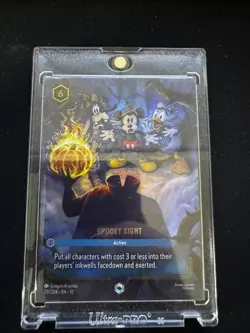 Disney Lorcana—Spooky Sight #237/204 Whispers in the Well—Enchanted Foil - Image 3