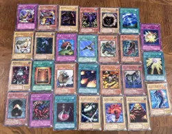 Lot of 27 Different Yu Gi Oh! Japan Yugioh Konami Cards Japanses EUC - Image 1