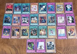 Lot of 27 Different Yu Gi Oh! Japan Yugioh Konami Cards Japanses EUC - Image 1