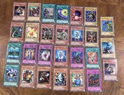 Lot of 27 Different Yu Gi Oh! Japan Yugioh Konami Cards Japanses EUC - Image 1