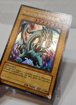 Blue-Eyes White Dragon BPT-009 Secret Rare Yugioh 7696 - Image 3