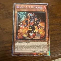 Rescue-ACE Hydrant MP25-EN046 Starlight Rare 2025 Mega Pack Yugioh - Image 1