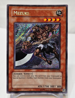 Mezuki PP02-EN016 Secret Rare Premium Pack Yugioh 7694 - Image 1