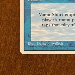 Mana Short NM Mtg Core Set 4th Edition Magic the Gathering Card - Image 4