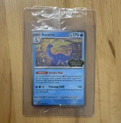 2026 Pokemon Perfect Order STAMPED PROMO Aurorus English Pokemon TCG - Image 1