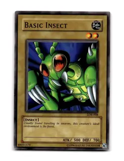 Basic Insect Common Unlimited The Legend of Blue Eyes White Dragon LOB-008 2002 - Image 1