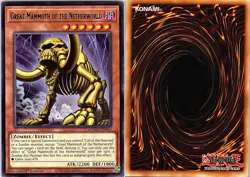 Great Mammoth of the Netherworld MZMU-EN004 Rare Maze of Muertos Yu-Gi-Oh NM - Image 3