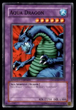 Yu Gi Oh! Aqua Dragon MDP2 EN013 MDP2 Limited Edition Regular - Image 1