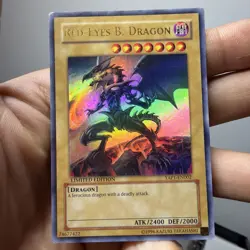 Yugioh Red-Eyes B. Dragon YAP1-EN002 Ultra Rare Limited Editon LP - Image 2