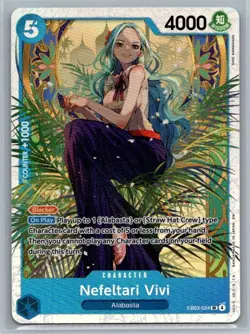 Nefeltari Vivi (024) SR Extra Booster: One Piece Heroines Edition EB03-024 NM - Image 1