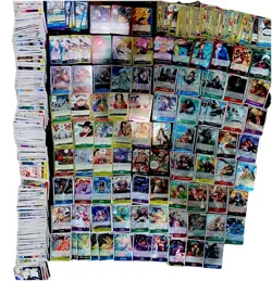 800+ One Piece Card Lot Super Rares, 75+ Foil Rares, Leaders, Base, Boa Hancock - Image 3