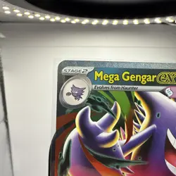 Mega Gengar ex 073 NM Pokemon TCG Promo Mega Evolution Promos - Image 2