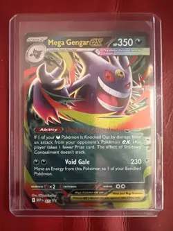 Pokemon TCG Mega Gengar Ex 073 Mega Evolution Promos NM - Image 1