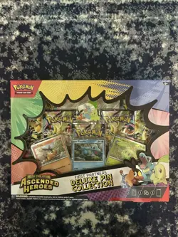 Pokemon TCG Mega Evolution Ascended Heroes First Partners Deluxe Pin Collection - Image 1