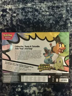 Pokemon TCG Mega Evolution Ascended Heroes First Partners Deluxe Pin Collection - Image 2