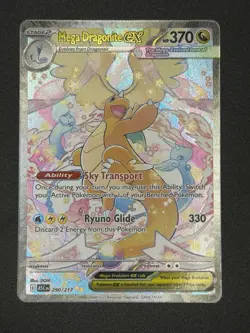 Pokemon TCG: Mega Dragonite Ex 290/217 - ME Ascended Heroes SIR - NM - Image 3