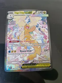 Mega Dragonite EX 290/217 SIR Special Illustration Pokemon Ascended Heroes NM - Image 5