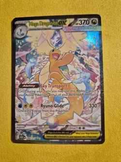 Mega Dragonite EX 290/217 SIR Special Illustration Pokemon Ascended Heroes NM - Image 1