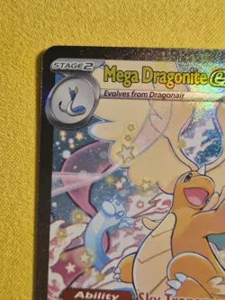 Mega Dragonite EX 290/217 SIR Special Illustration Pokemon Ascended Heroes NM - Image 3