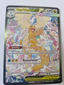Mega Dragonite EX 290/217 SIR Special Illustration Pokemon Ascended Heroes NM - Image 2