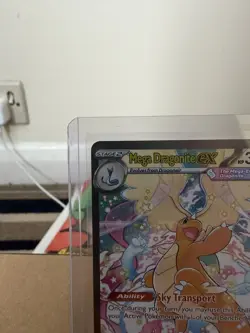 Mega Dragonite EX 290/217 SIR Special Illustration Pokemon Ascended Heroes NM - Image 4