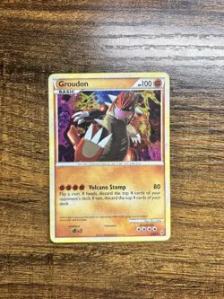 Pokemon TCG Groudon 6/95 Call of Legends Cosmos Holo Rare LP - Image 3