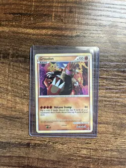 Pokemon TCG Groudon 6/95 Call of Legends Cosmos Holo Rare LP - Image 4