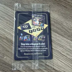 Disney D23 Gold Member Exclusive IAGO Out of Reach Lorcana Card Sealed Package - Image 3