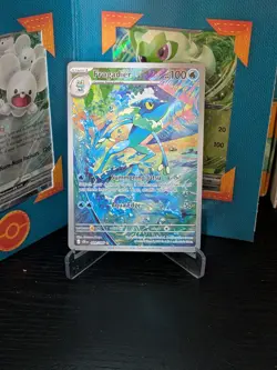 Frogadier 089/086 Holo Illustration Rare Chaos Rising Pokemon Near Mint - Image 1