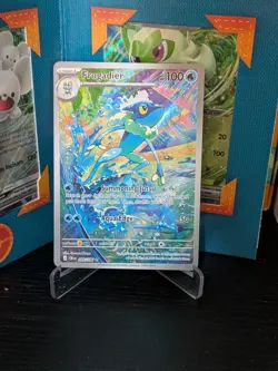 Frogadier 089/086 Holo Illustration Rare Chaos Rising Pokemon Near Mint - Image 2