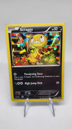 Scraggy - BW25 - Black & White Promo - Cracked Ice Holo - LP - Image 1
