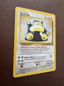 Pokemon TCG Snorlax 27/64 Jungle Set Non-Holo Trading Card Rare NM - Image 4